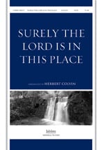 Surely the Lord is in this Place SATB choral sheet music cover